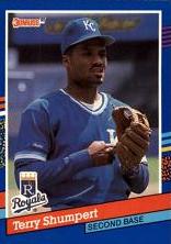 Terry Shumpert #297 Baseball Cards 1991 Donruss
