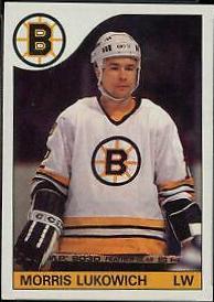 Morris Lukowich #129 Hockey Cards 1985 Topps