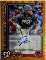 James Wood [Gold Refractor] #RA-JWO Prices | 2025 Topps Chrome