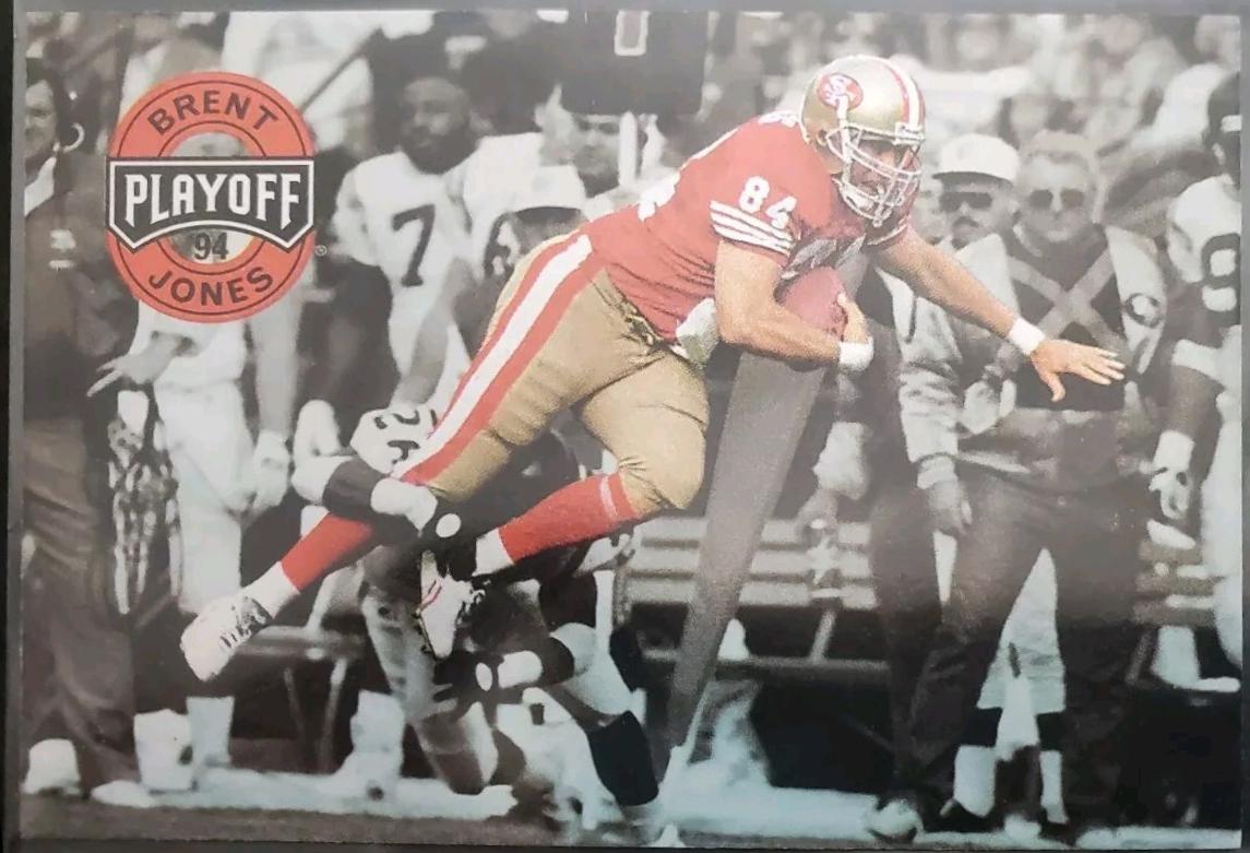 Brent Jones #171 1994 Playoff Football