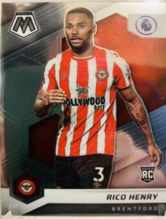 Rico Henry #77 Soccer Cards 2021 Panini Mosaic Premier League