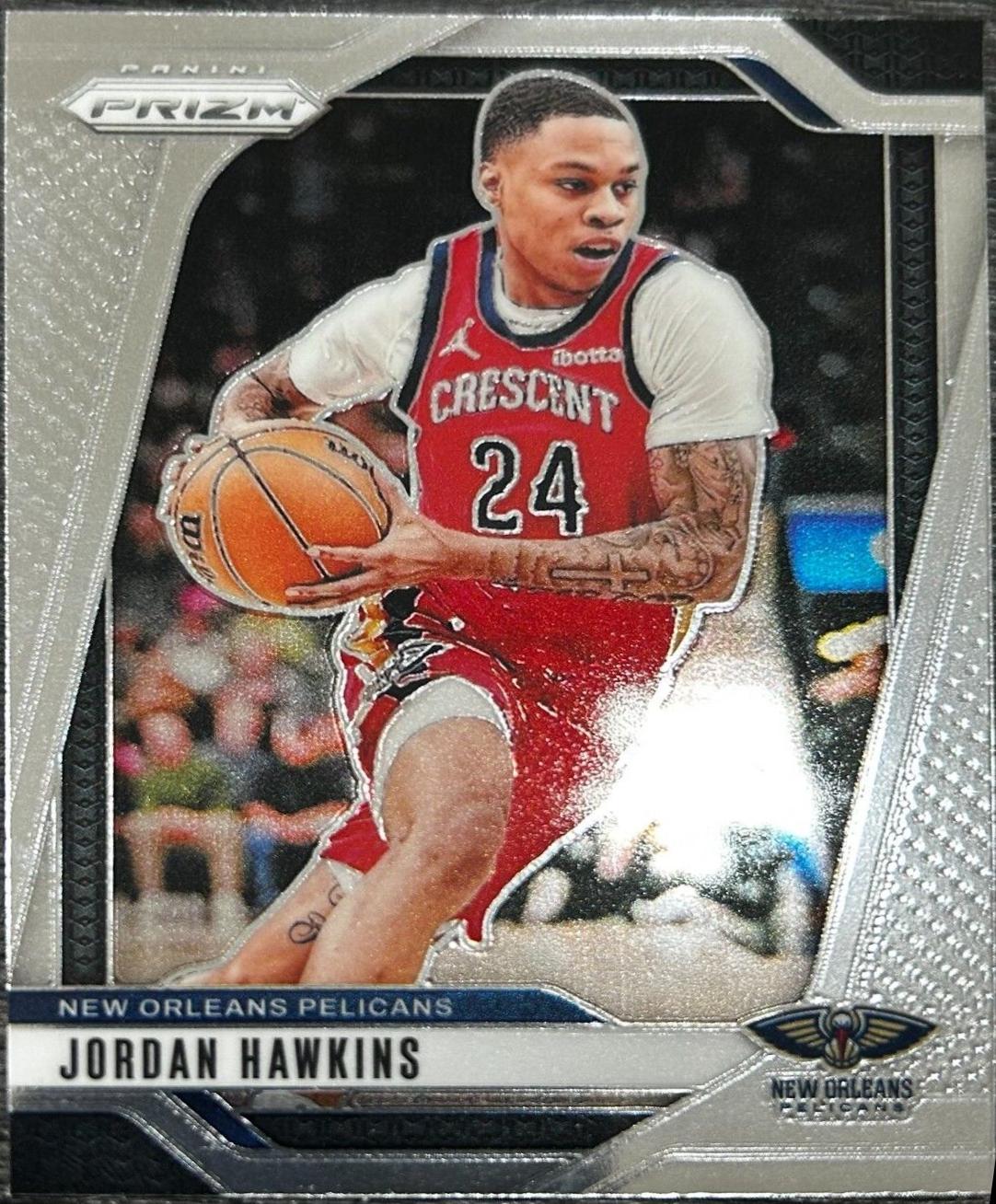 Jordan Hawkins #48 Basketball Cards 2024 Panini Prizm