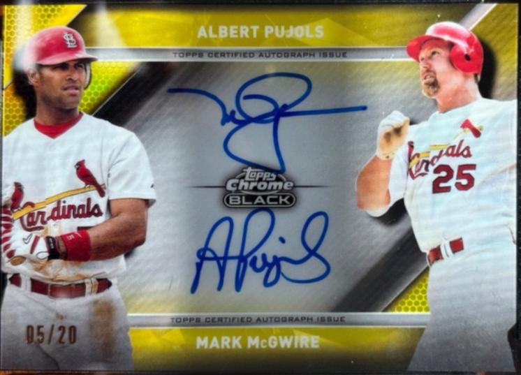 Mark McGwire / Albert Pujols #PBDA-PM