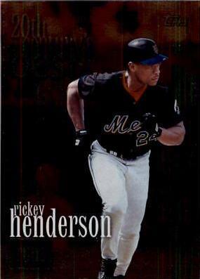 Rickey Henderson #234 Baseball Cards 2000 Topps