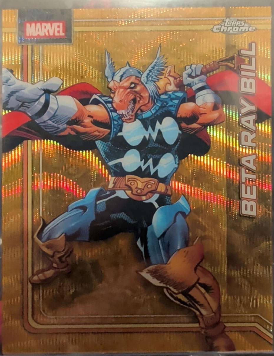 Beta Ray Bill Gold Wave Refractor