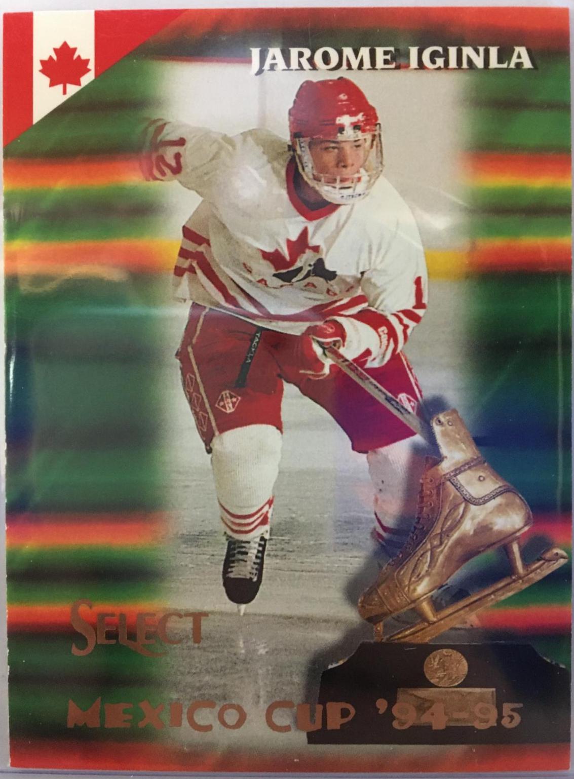 Jarome Iginla #165 Hockey Cards 1994 Select