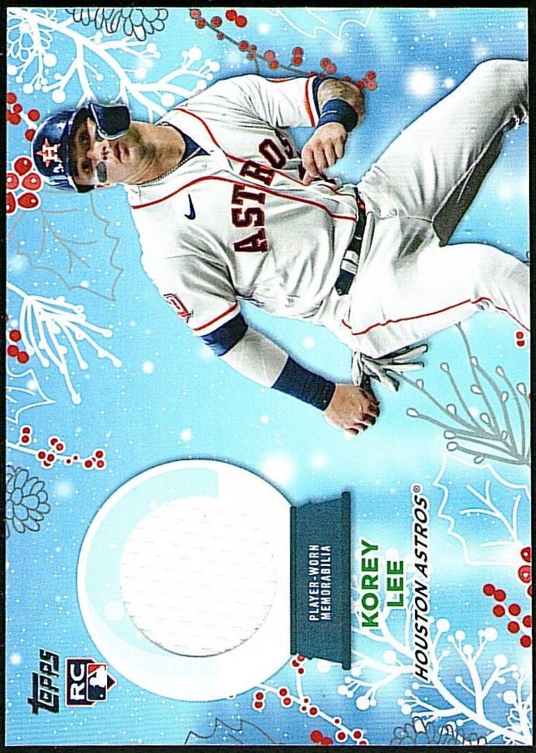 Korey Lee #RC-KL Baseball Cards 2023 Topps Holiday Relics