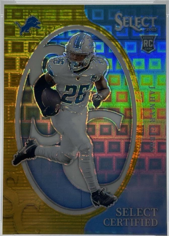Jahmyr Gibbs [Gold Prizm] #CRO-JGI