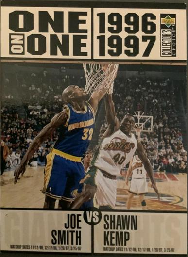 Joe Brown vs Shawn Kemp one on one #358 Cover Art
