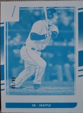 Kyle Seager #119 2016 Panini Donruss Baseball