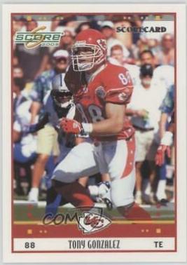 Tony Gonzalez [Scorecard] #323