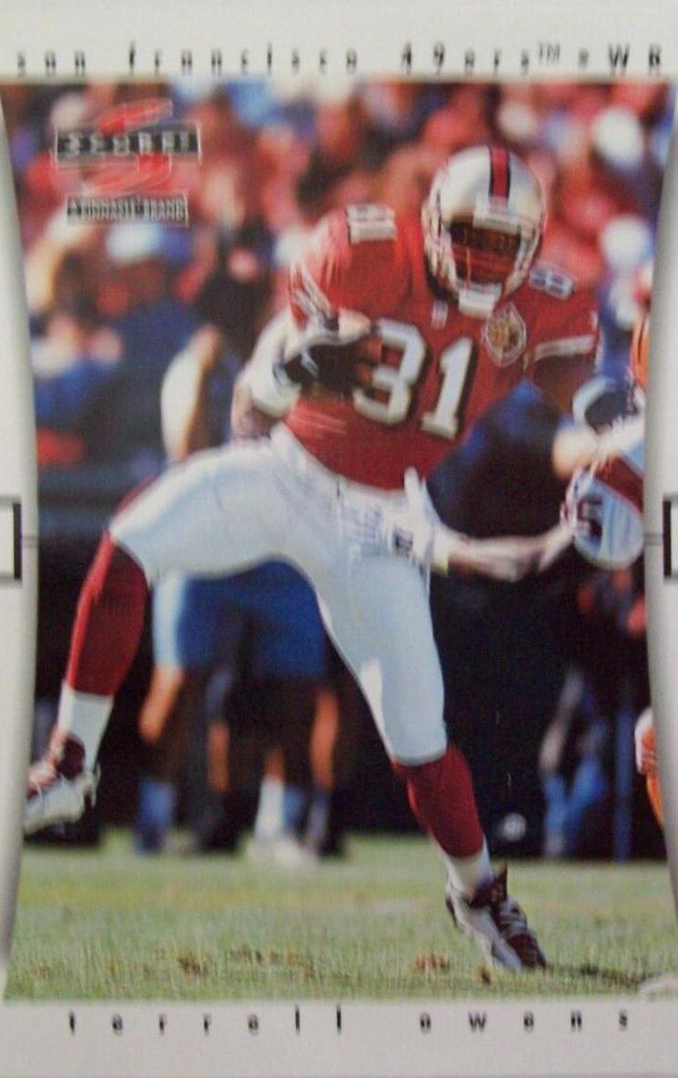 Terrell Owens #101 1997 Panini Score Football