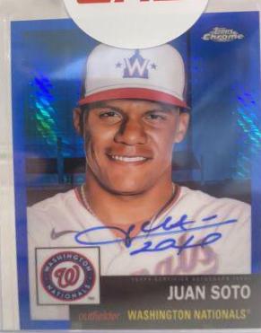 Juan Soto [Blue Prism Refractor] #CPA-JS