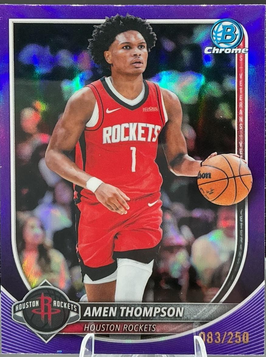Amen Thompson [Purple Refractor] #BCV-134