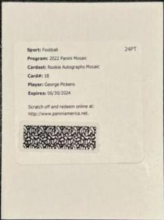 George Pickens
