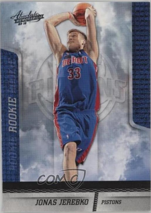 Jonas Jerebko #127 2009-10 Panini Absolute Memorabilia Basketball