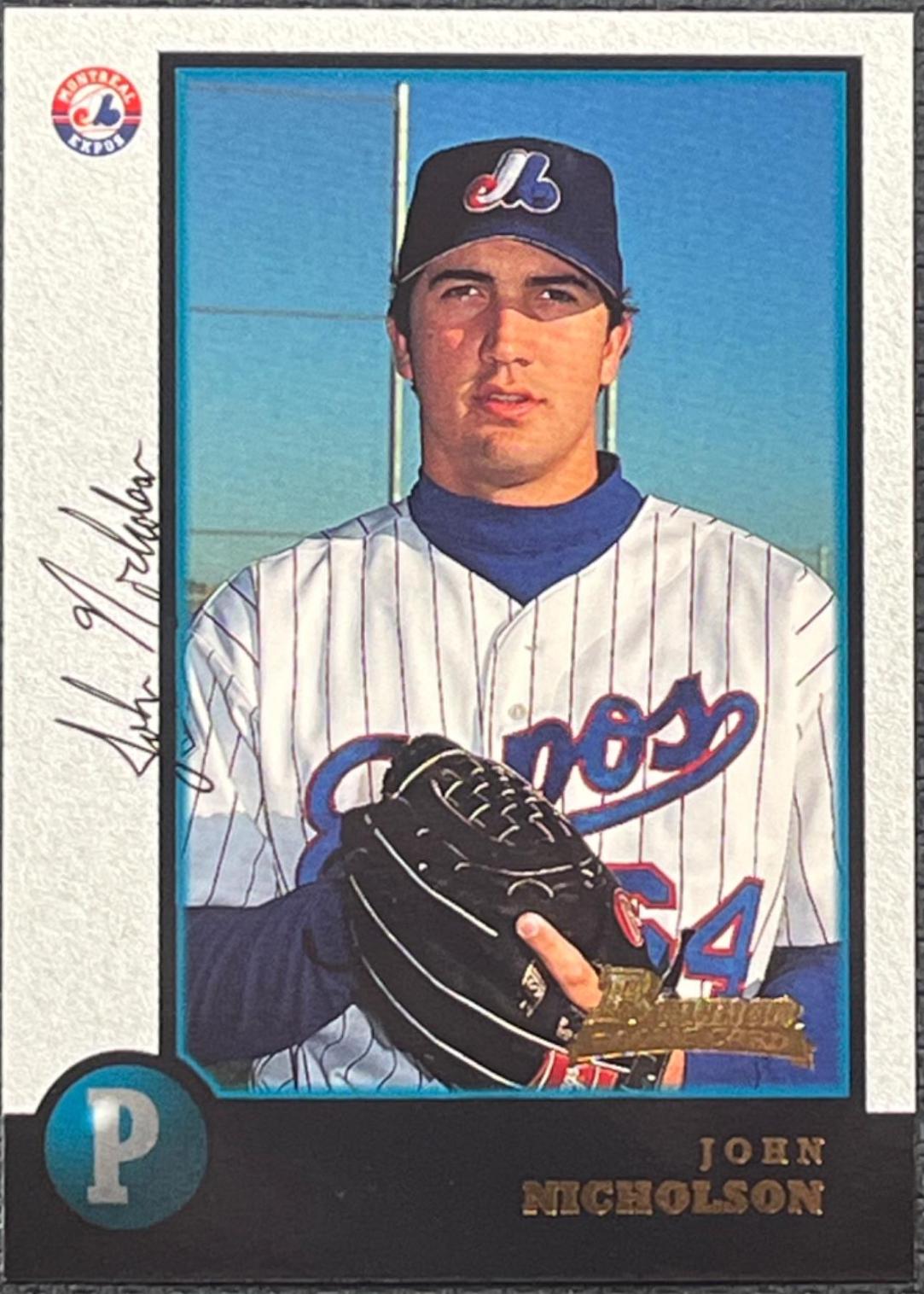 John Nicholson #336 Baseball Cards 1998 Bowman