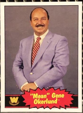 Mean Gene Okerlund #89 Wrestling Cards 2012 Topps Heritage WWE