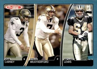 Steve Weatherford, Michael Lewis, John Carney