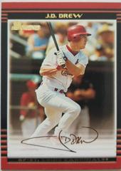 JD Drew [Gold] #49 Baseball Cards 2002 Bowman Prices