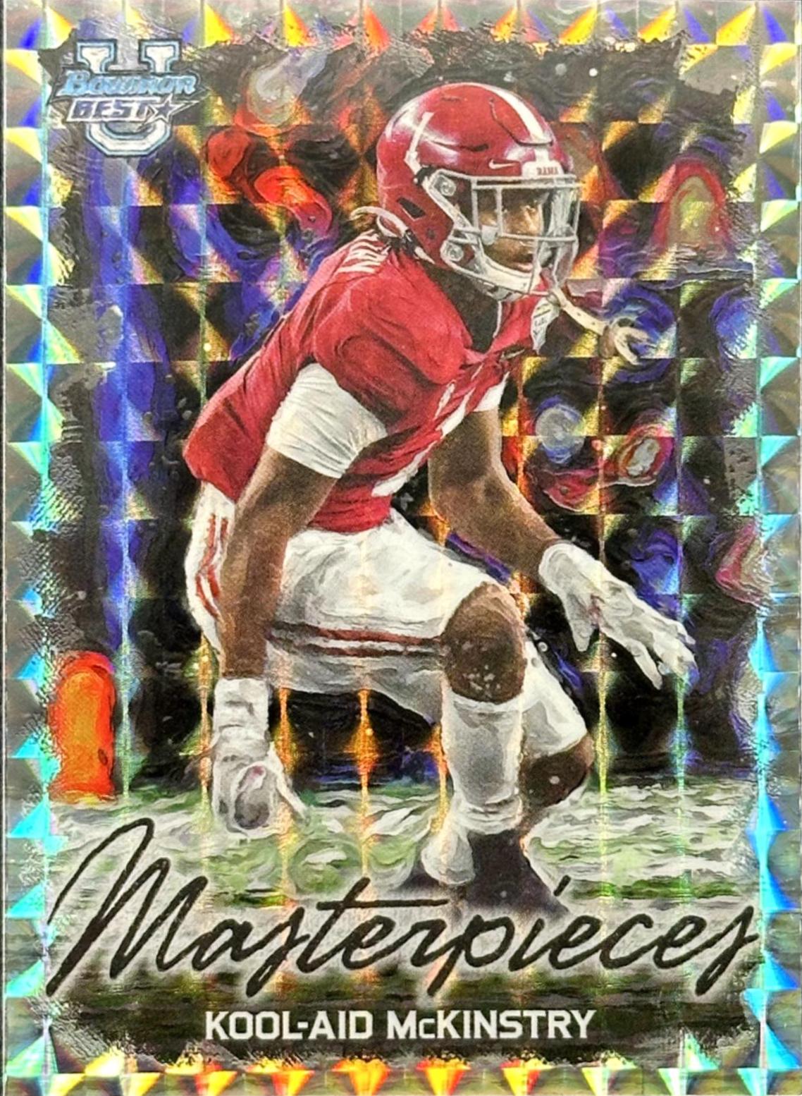 Kool Aid McKinstry #BM-15 Football Cards 2023 Bowman's Best University Masterpieces