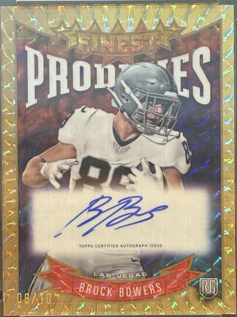 Brock Bowers [Oil Spill Geometric Refractor] #P-BB