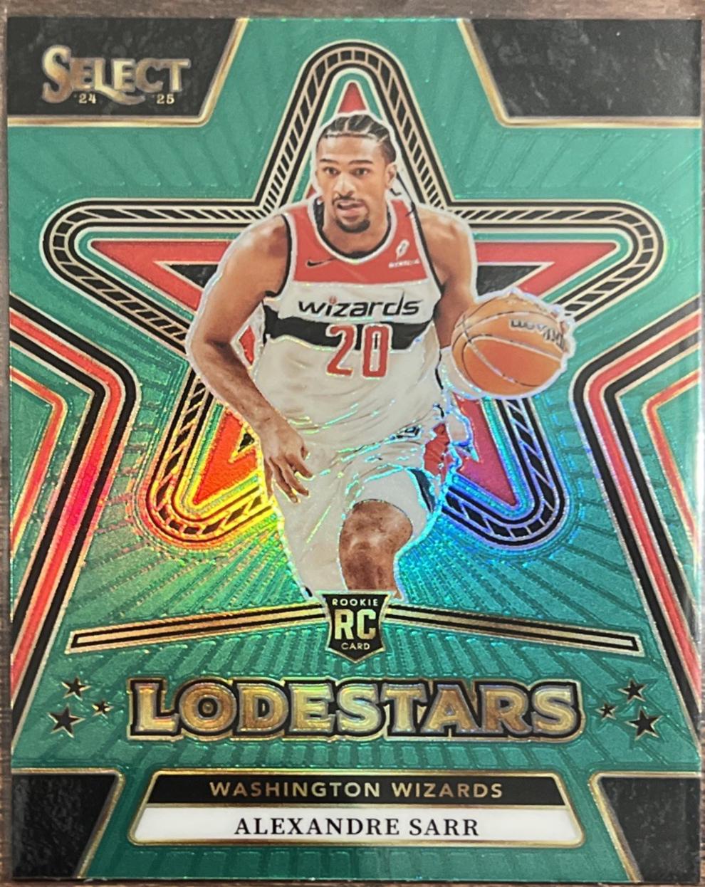 Alexandre Sarr [Green Prizm] #3 Prices | 2024 Panini Select