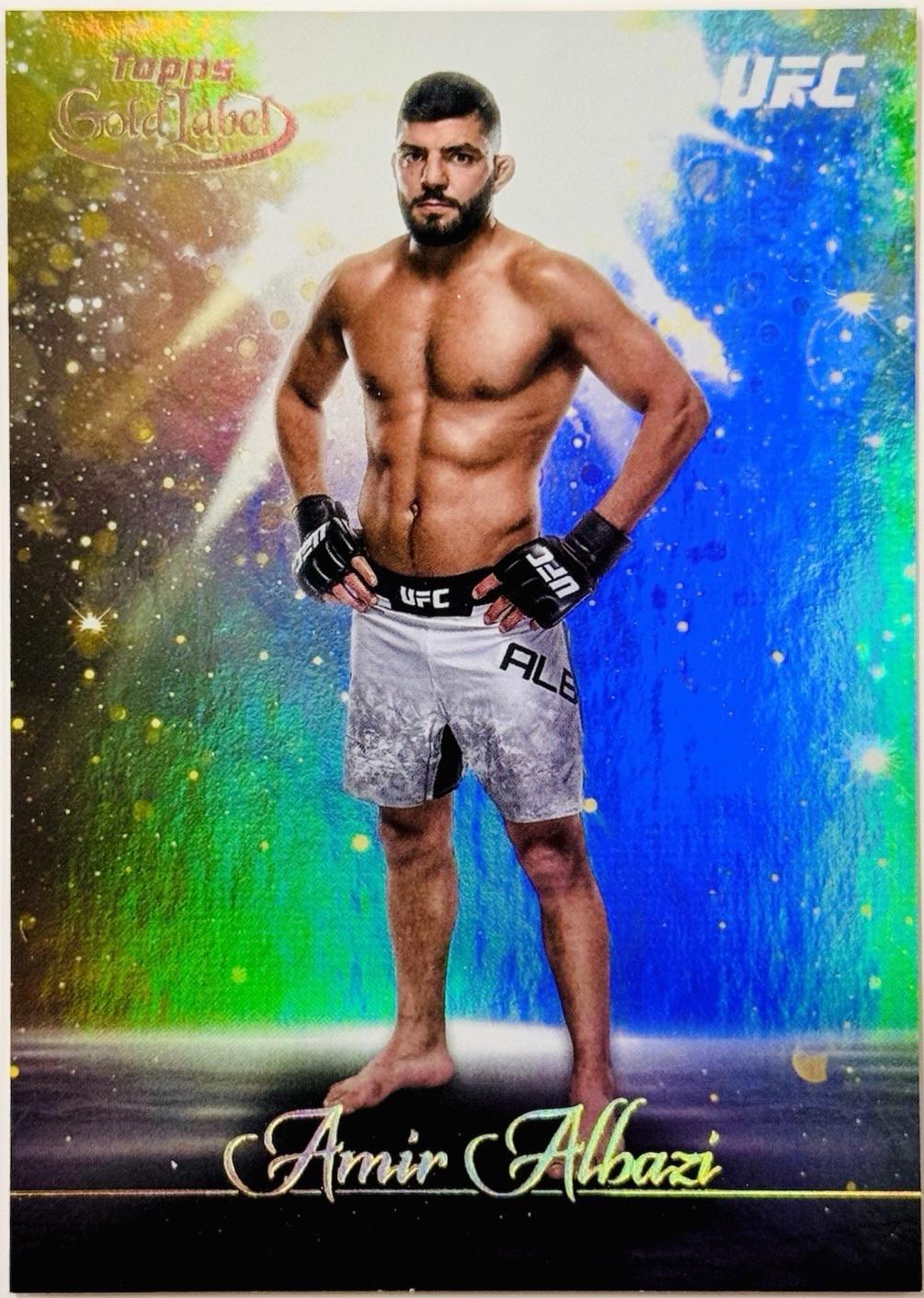 Amir Albazi #RG-12 Ufc Cards 2024 Topps Gold Label UFC Reigning Gold