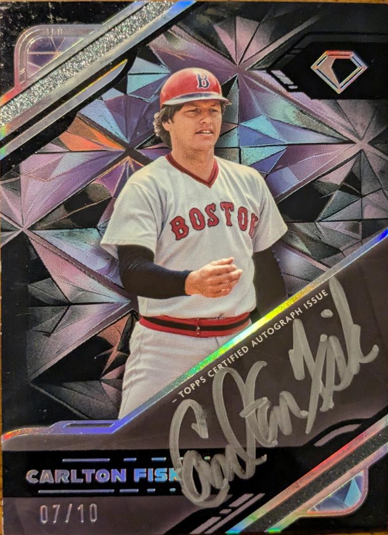 Carlton Fisk [Gold Ink Gold] #BPA-CF
