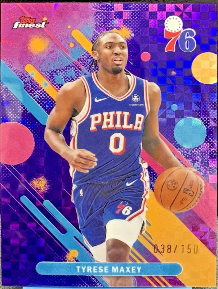 Tyrese Maxey [Purple X-Fractor] #29