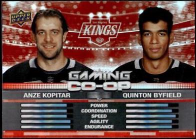 Anze Kopitar / Quinton Byfield #CGO-18 Hockey Cards 2024 Upper Deck Gaming Co-Op