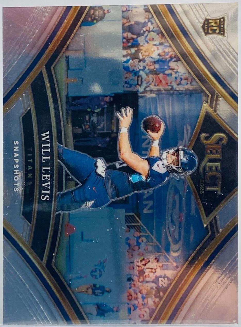 Will Levis #6 Football Cards 2023 Panini Select Snapshots