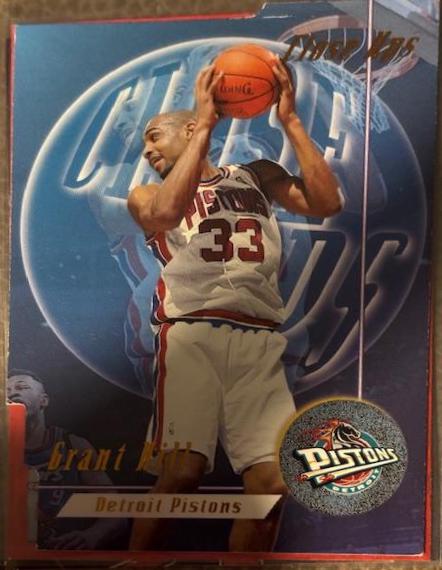 Grant Hill #CU2 Basketball Cards 1996 Skybox Premium Close Ups