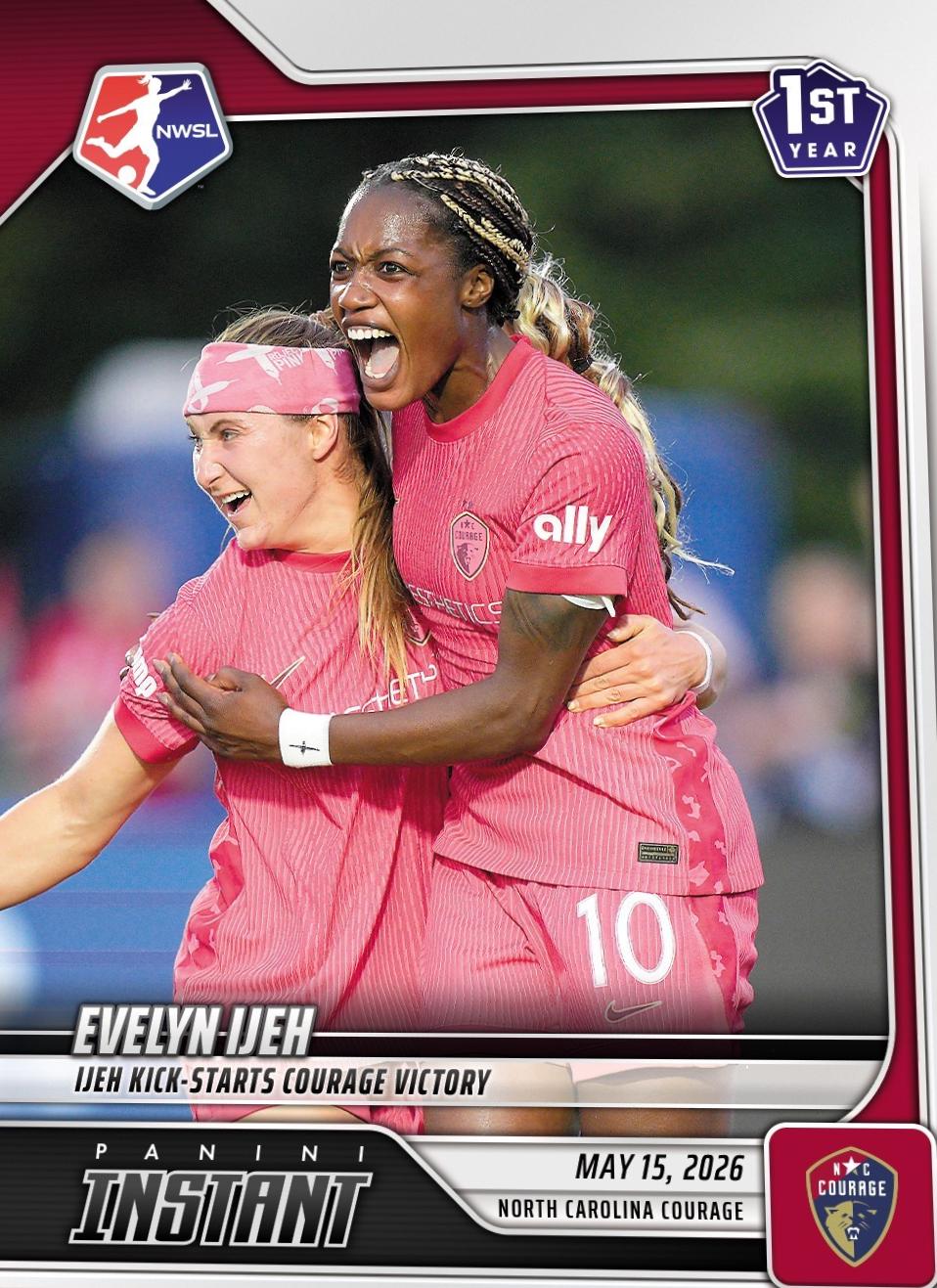 Evelyn Ijeh #68 2026 Panini Instant Nwsl Soccer