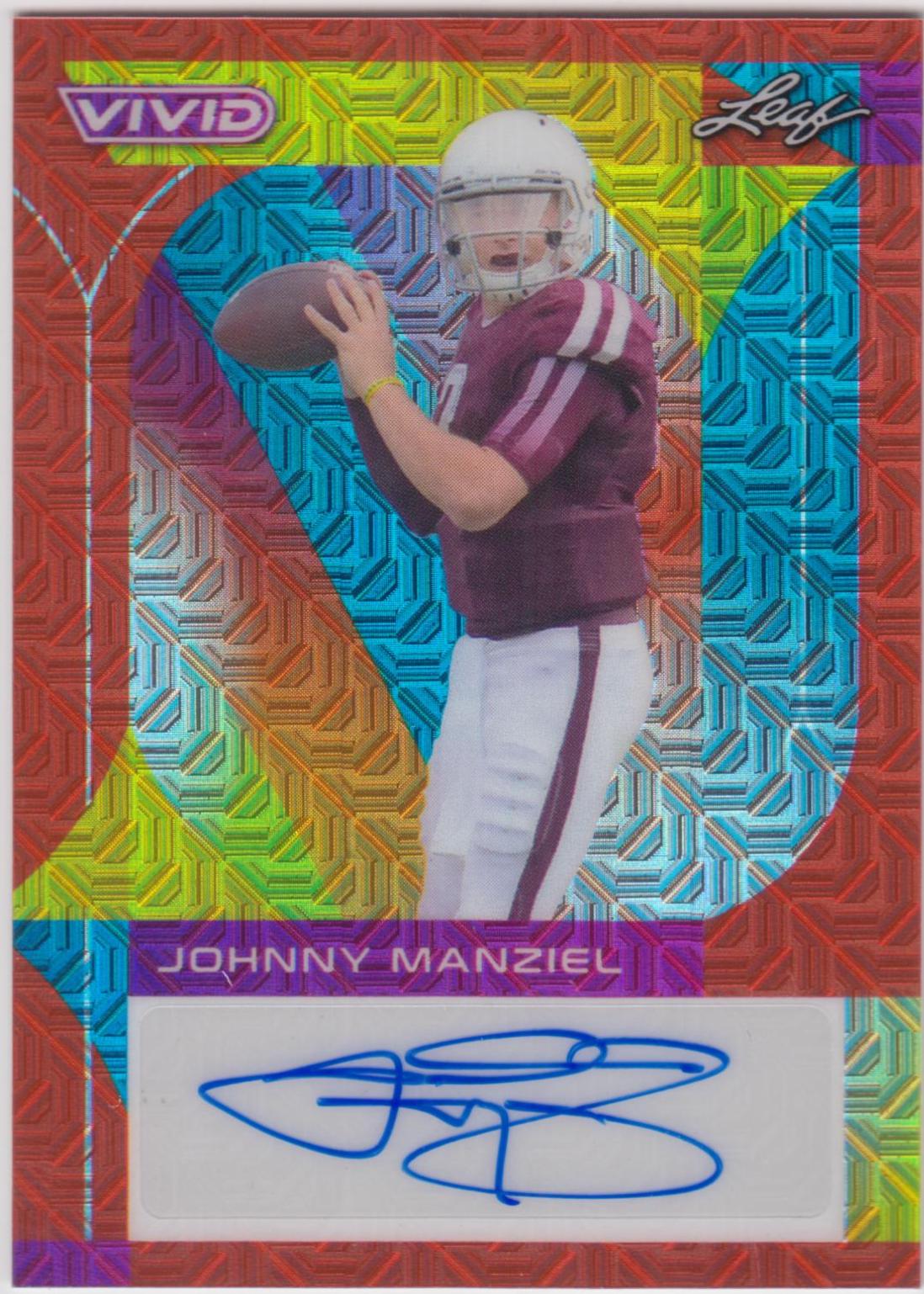 Johnny Manziel [Mojo Red] #BA-JM3