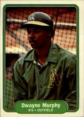 Dwayne Murphy #101 Baseball Cards 1982 Fleer