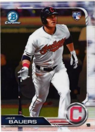 Jake Bauers #3 Baseball Cards 2019 Bowman Chrome