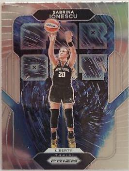 Sabrina Ionescu #2 Basketball Cards 2022 Panini Prizm WNBA Far Out