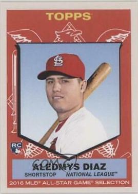 Aledmys Diaz #30 Baseball Cards 2016 Topps Throwback Thursday