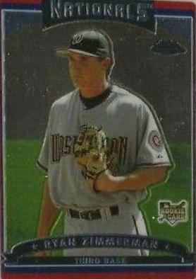 Ryan Zimmerman #284 2006 Topps Chrome Baseball