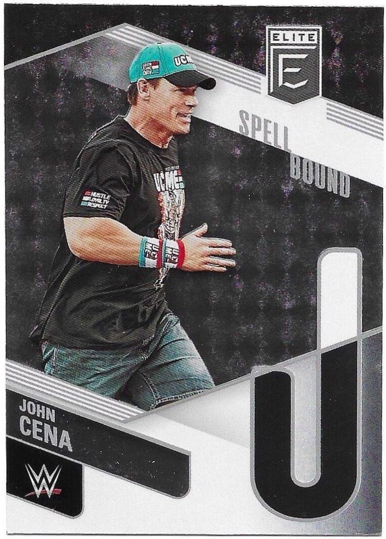 John Cena #11 Wrestling Cards 2023 Donruss Elite WWE Spellbound