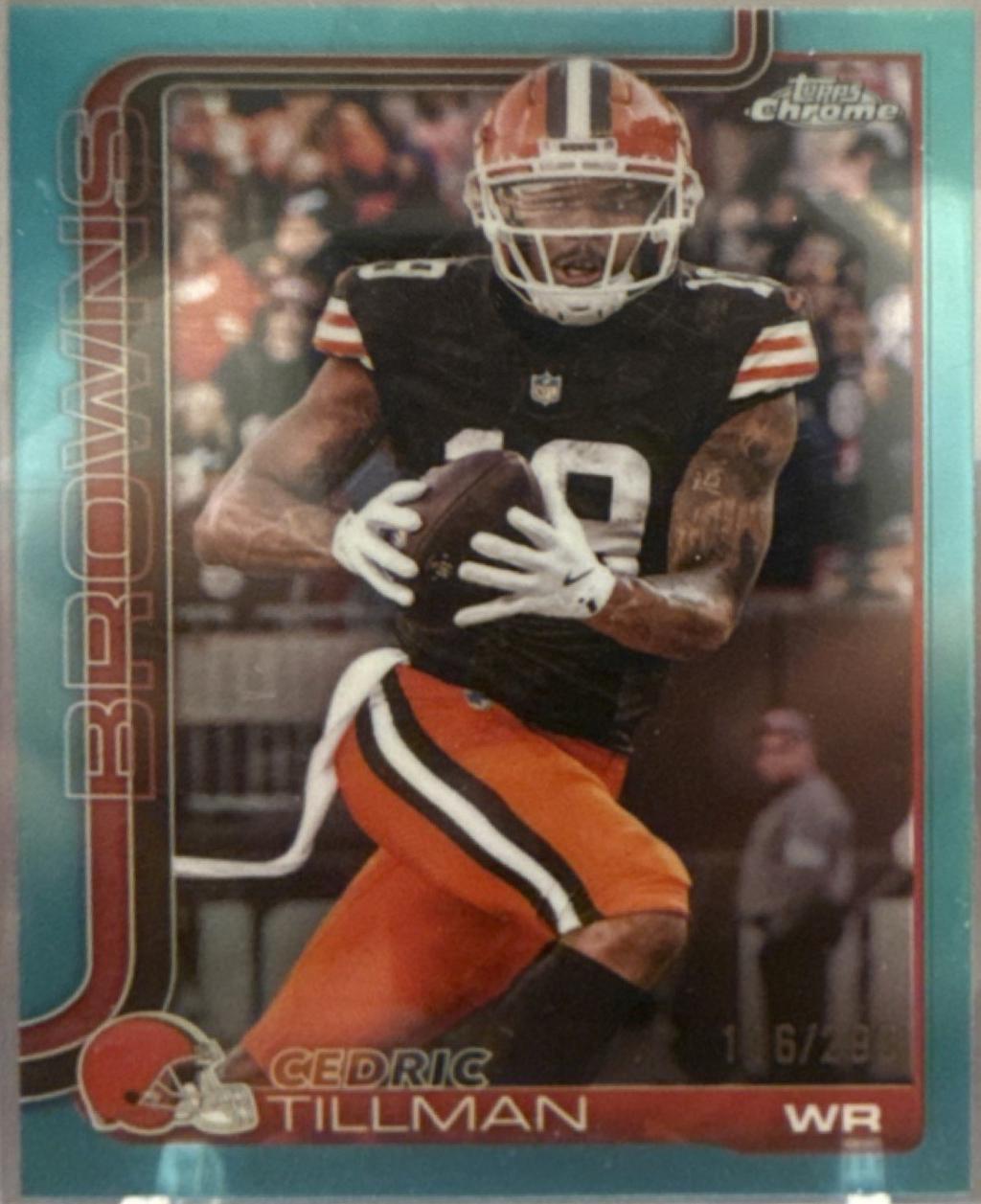 Cedric Tillman [Teal Wave] #67