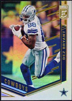 Dez Bryant #3 Football Cards 2018 Panini Donruss Elite