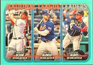 National League Leaders Runs Batted In