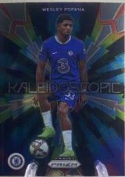Wesley Fofana #7 Soccer Cards 2022 Panini Prizm Premier League Kaleidoscopic