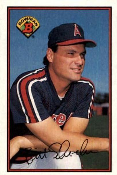 Bill Schroeder #44 Baseball Cards 1989 Bowman