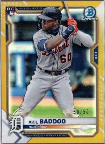 Akil Baddoo [Gold Refractor] #34