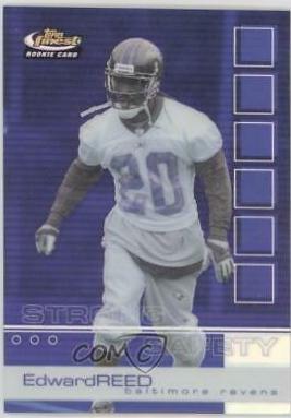 Ed Reed #109 2002 Topps Finest Football