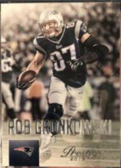 Rob Gronkowski #3 Football Cards 2015 Panini Prestige