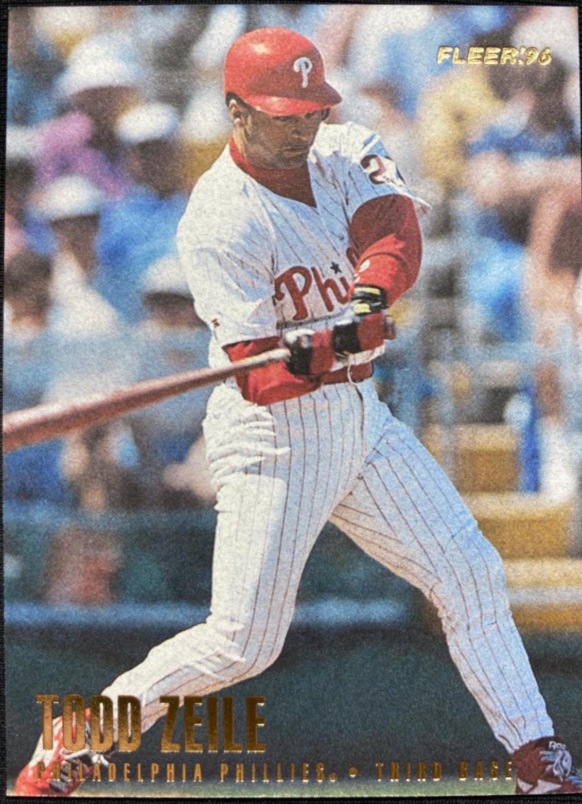 Todd Zeile #U173 Baseball Cards 1996 Fleer Update